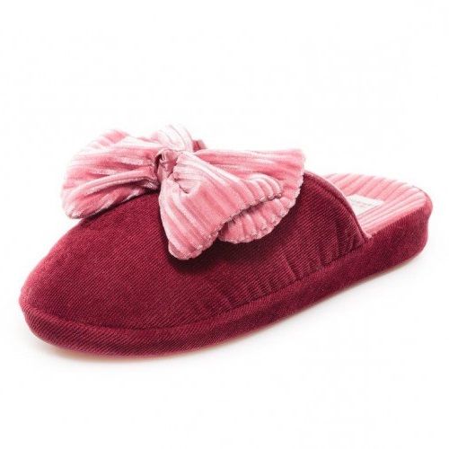 Дамски домашни чехли Bulldozer бордо