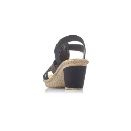 Дамски сандали RIEKER ANTISTRESS 66526-00 черни