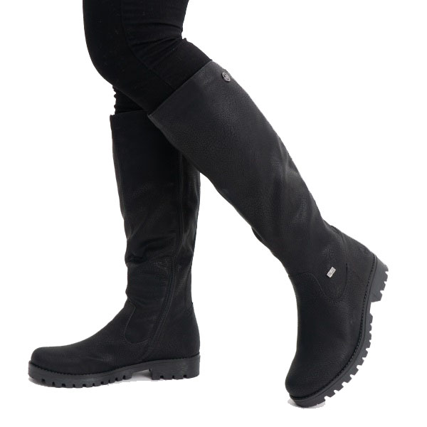 Дамски ботуши Rieker Antistress 78554-00 черни