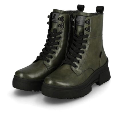 Дамски боти Rieker R-EVOLUTION W0371-52 зелени