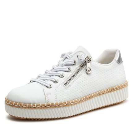 Дамски обувки RIEKER ANTISTRESS M2940-80 бели