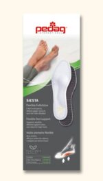 Стелки от Естествена кожа - Pedag Siesta - Произведени в Германия черни