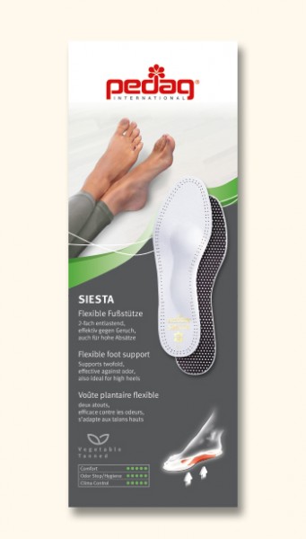 Стелки от Естествена кожа - Pedag Siesta - Произведени в Германия черни Стелки от Естествена кожа - Pedag Siesta - Произведени в Германия черни