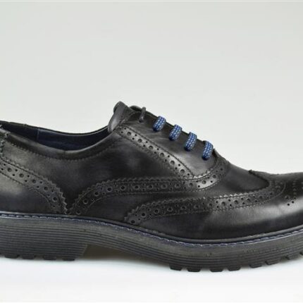 Мъжки обувки IGI & CO естествена кожа  черни