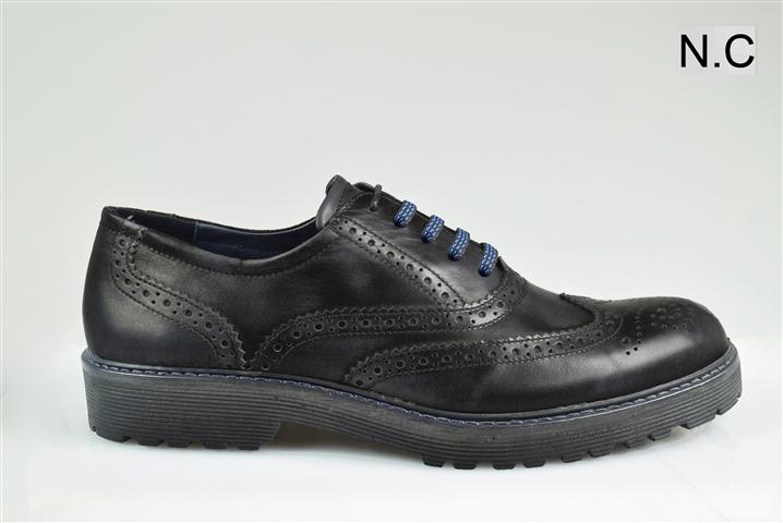 Мъжки обувки IGI & CO естествена кожа черни Мъжки обувки IGI & CO естествена кожа черни