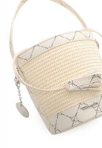 Дамска малка чанта Tamaris слонова кост