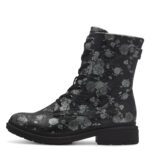 Дамски боти Jana Vegan ширина H черни/сиви - Image 4