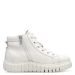 Дамски спортни обувки Jana естествена кожа бели - Image 5