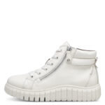 Дамски спортни обувки Jana естествена кожа бели - Image 4