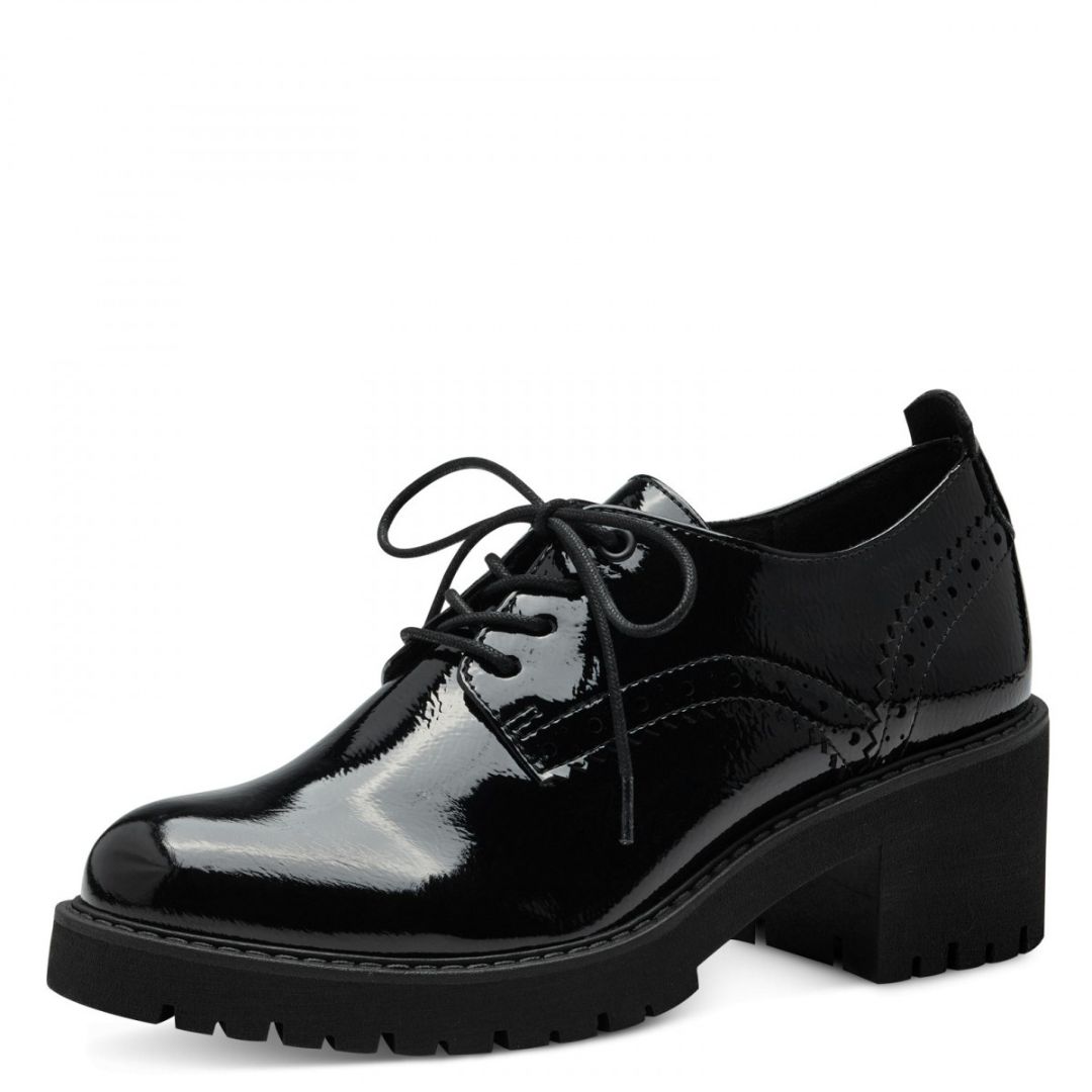 1-123 Дамски обувки Marco Tozzi черни - Image 1