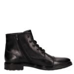 Мъжки боти Bugatti естествена кожа черни - Image 7