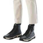 Дамски боти RIEKER 45920-54 зелени