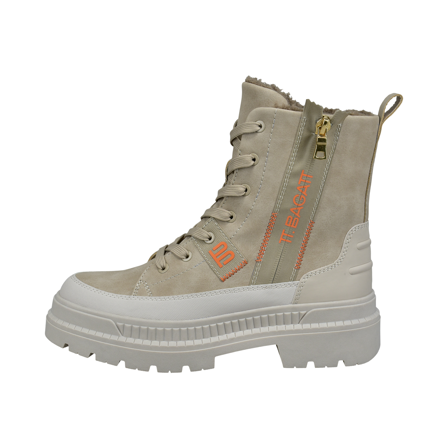 D31-AOA50-6950-5221_002 Дамски боти BAGATT бежови - Image 1