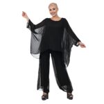 Дамска блуза Yoncy черна - Image 8