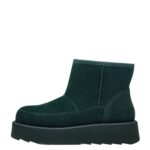 Дамски боти Tamaris Touch it естествен велур зелени - Image 3