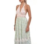 Дълга лятна рокля Yoncy цветна - Image 2