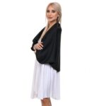 Дамска наметка Yoncy черна - Image 2