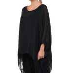 Дамска блуза Yoncy черна - Image 2