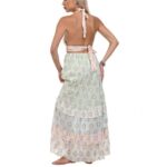 Дълга лятна рокля Yoncy цветна - Image 3