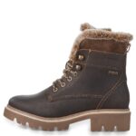 Дамски  боти Tamaris Duo Tex кафяви - Image 3