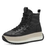 Дамски ежедневи боти Tamaris Duo-Tex черни