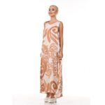 Дълга дамска рокля Yoncy - Image 2