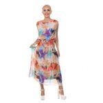 Дамска цветна рокля Yoncy