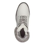 Дамски ежедневни боти Tamaris Duo Tex слонова кост - Image 3