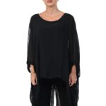 Дамска блуза Yoncy черна - Image 12