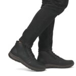 Мъжки боти Rieker Antistress 03652-00 естествена кожа черни