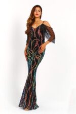 Дълга елегантна рокля Yoncy - Image 9