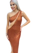 Елегантна дамска рокля Yoncy DAMMI - Image 2