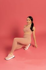 Дамски спортен комплект Yoncy розов - Image 7