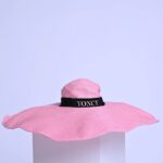 Голяма розова шапка Yoncy - Image 2