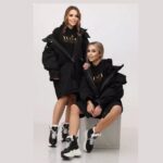 Дамско дълго яке Yoncy черно