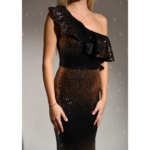 Дълга елегантна рокля Yoncy - Image 2