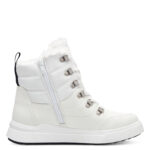 Дамски боти JANA TEX VEGAN- ширина H-бели - Image 3