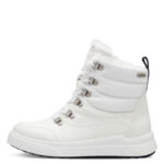 Дамски боти JANA TEX VEGAN- ширина H-бели - Image 2