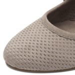 Дамски обувки на ток JANA VEGAN -ширина H - сиви - Image 5