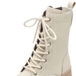Дамски боти Tamaris COMFORT Wide Fit слонова кост - Image 3
