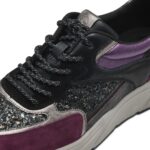 Дамски спортни обувки Tamaris -черни/ лилави - Image 3