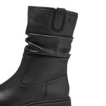 Дамски кожени боти Tamaris COMFORT-Warm Insole+TEX -Wide Fit- черни - Image 4
