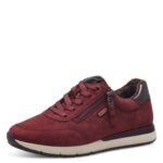 Дамски спортни обувки Tamaris-COMFORT Duo-TEX Wide-Fit- бордо