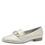 Дамски обувки JANA VEGAN - ширина H - златисти