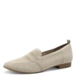 Дамски обувки JANA VEGAN ширина H -бежави