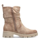 Дамски боти JANA VEGAN TEX ширина-H Бежови - Image 6