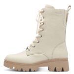 Дамски боти Tamaris COMFORT Wide Fit слонова кост - Image 4