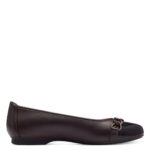 Дамски обувки Jana ширина H тъмно кафяви - Image 3