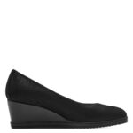 Дамски обувки на платформа Tamaris Touch It - черни - Image 5