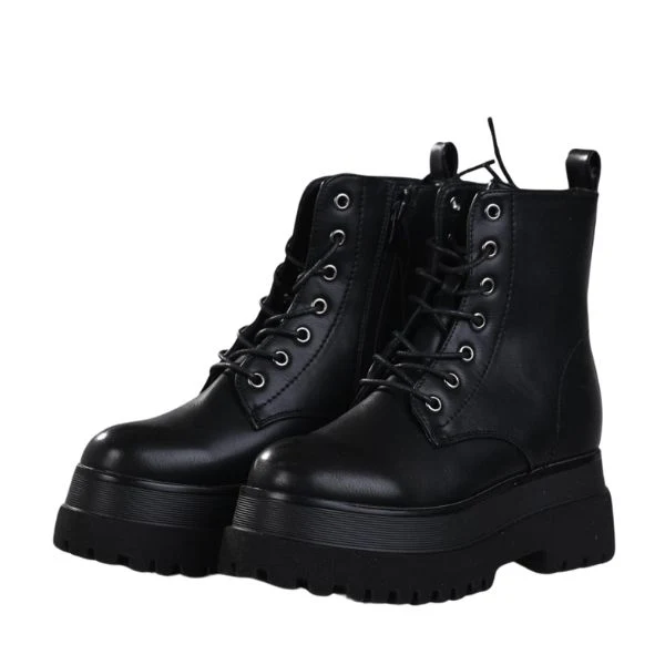 MALKOM-BOOTS Дамски боти на платформа YONCY - черни - Image 1